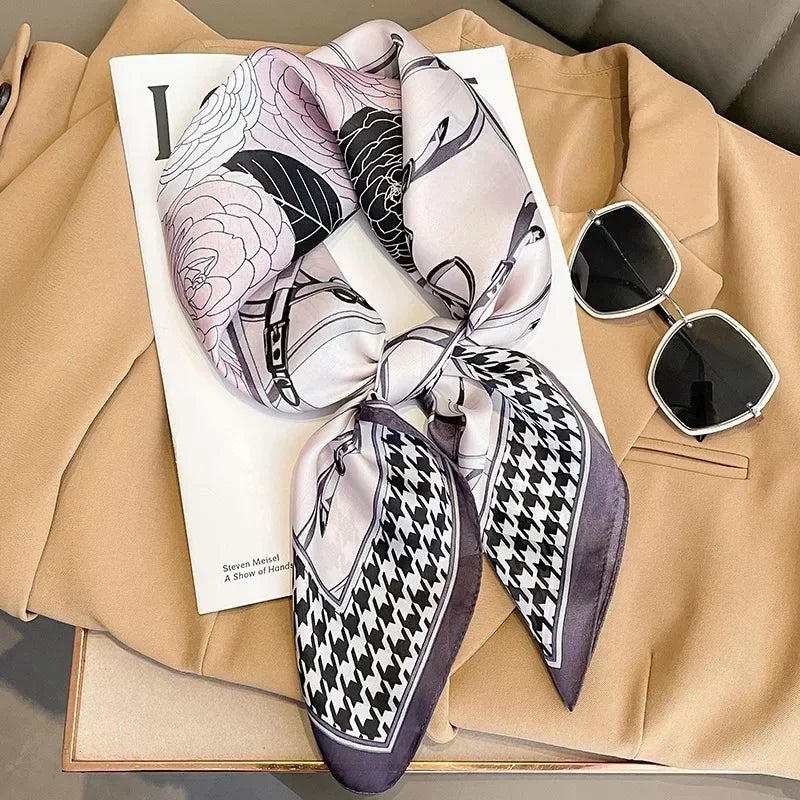 Luxury Silk Square Scarf
