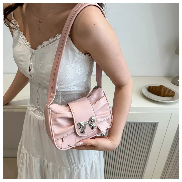 Sweet Bow Underarm Bag