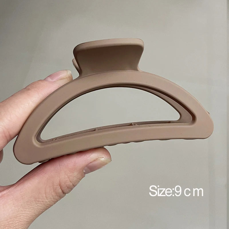 Women’s Acrylic Hair Claw Clip – Korea Style Geometric Barrette