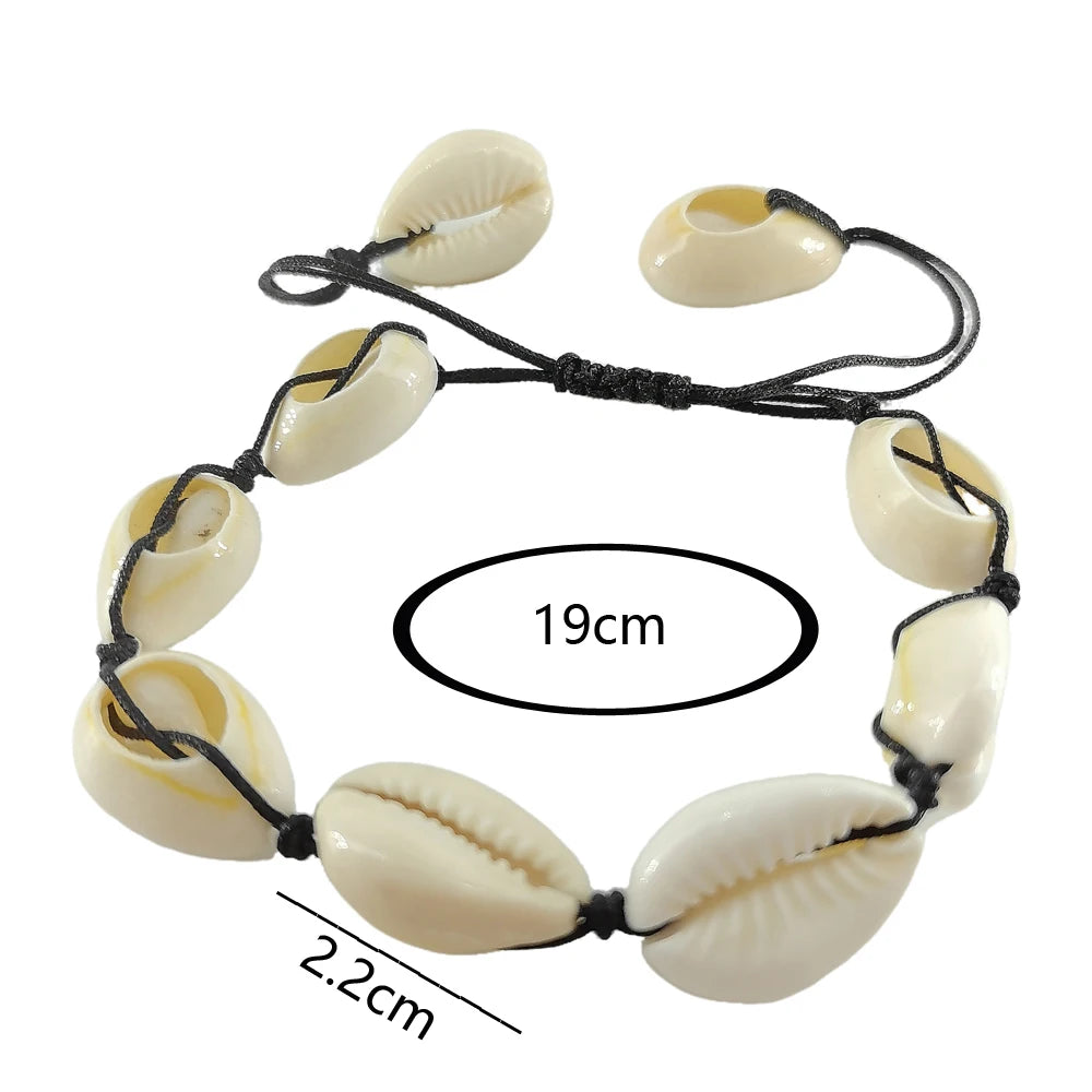 Bohemian Sea Shell Charm Bracelets