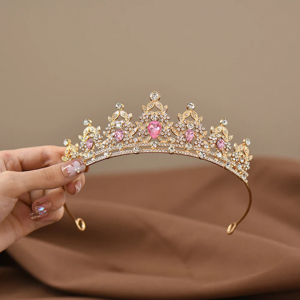 Children’s Princess Crystal Tiara – Girls’ Birthday & Performance Crown