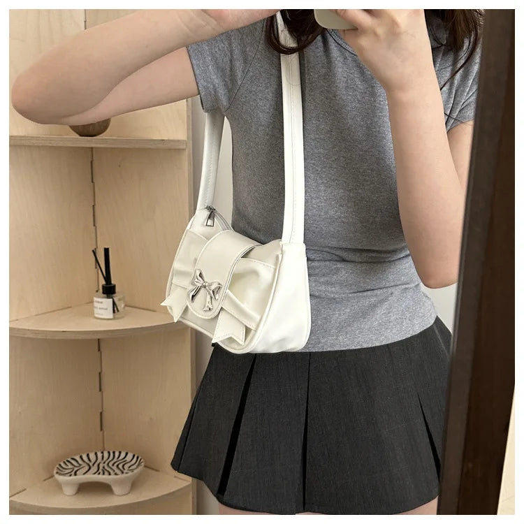 Sweet Bow Underarm Bag