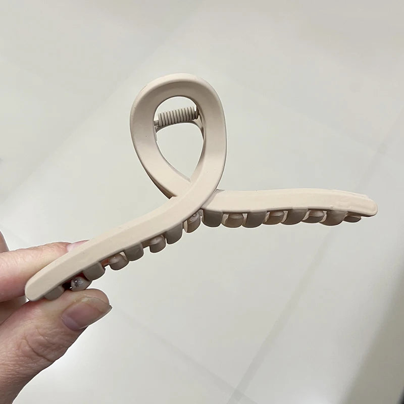 Women’s Acrylic Hair Claw Clip – Korea Style Geometric Barrette