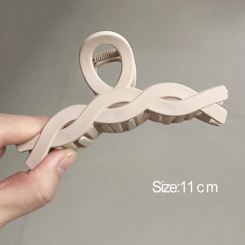 Women’s Acrylic Hair Claw Clip – Korea Style Geometric Barrette