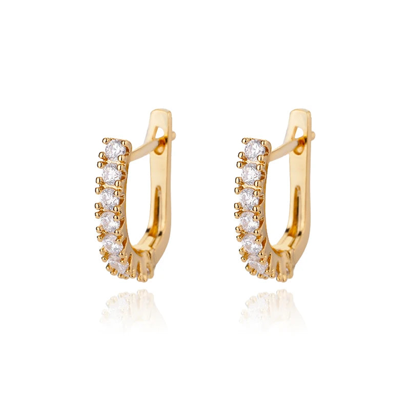 Luxury Star Hoop Earrings for Women