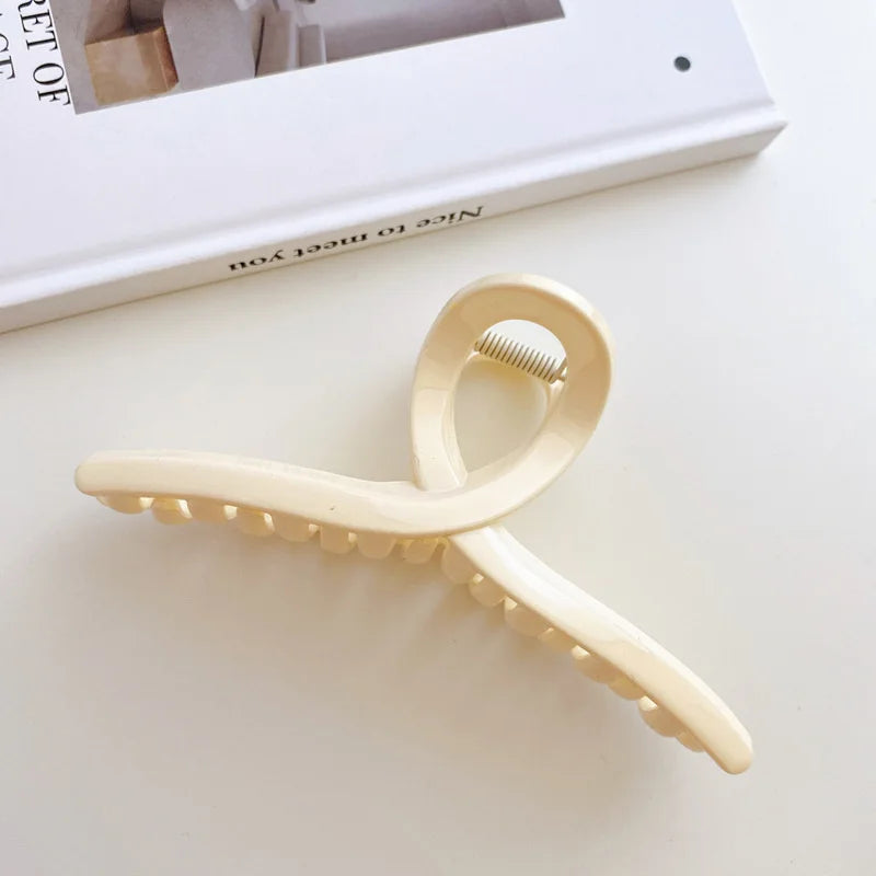 Women’s Acrylic Hair Claw Clip – Korea Style Geometric Barrette