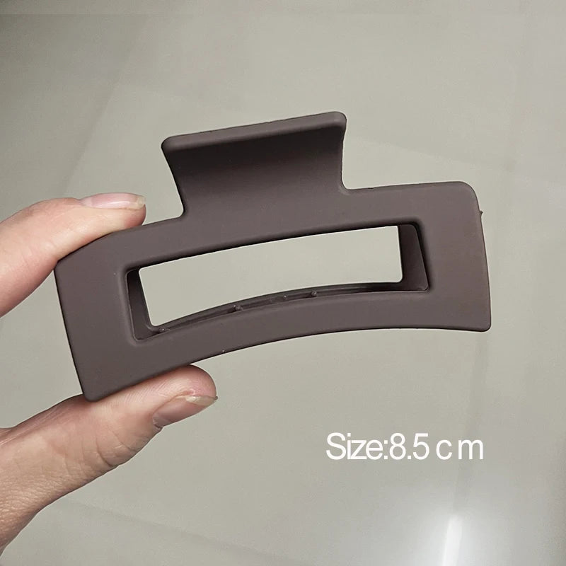 Women’s Acrylic Hair Claw Clip – Korea Style Geometric Barrette