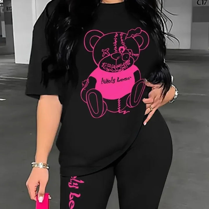 European & American High Street Women’s Summer Printed T-Shirt