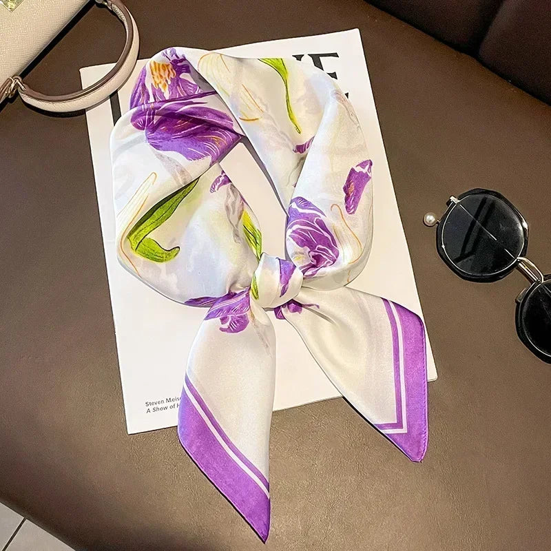 Luxury Silk Square Scarf