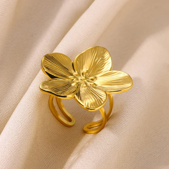 Stainless Steel Heart Ring for Women