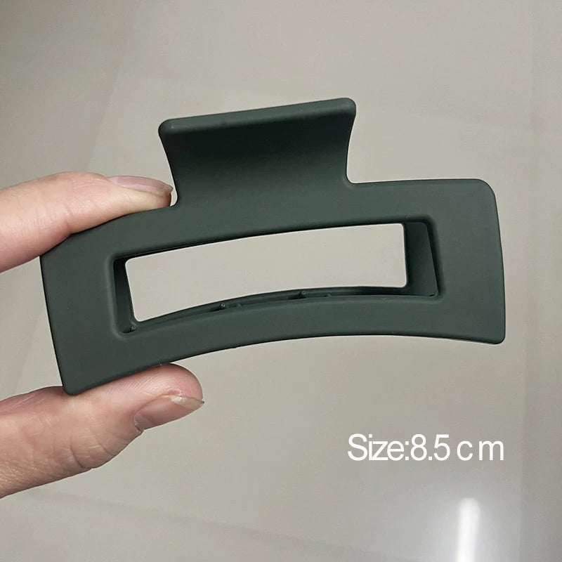 Women’s Acrylic Hair Claw Clip – Korea Style Geometric Barrette