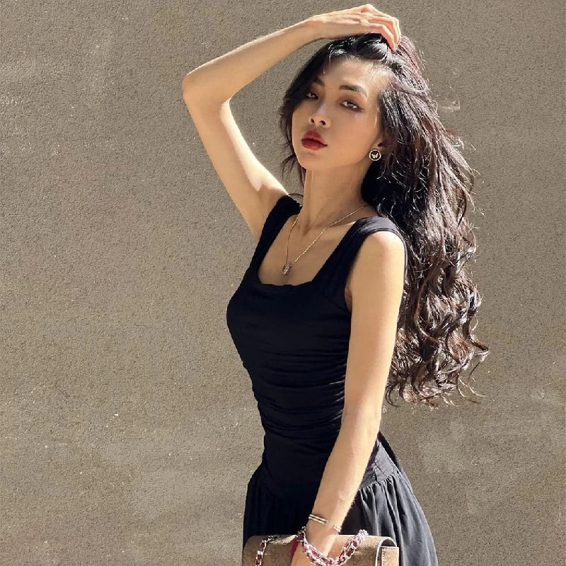 WhereMery Elegant Slip Maxi Dress