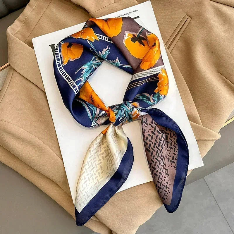 Luxury Silk Square Scarf