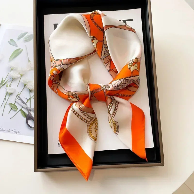 Luxury Silk Square Scarf