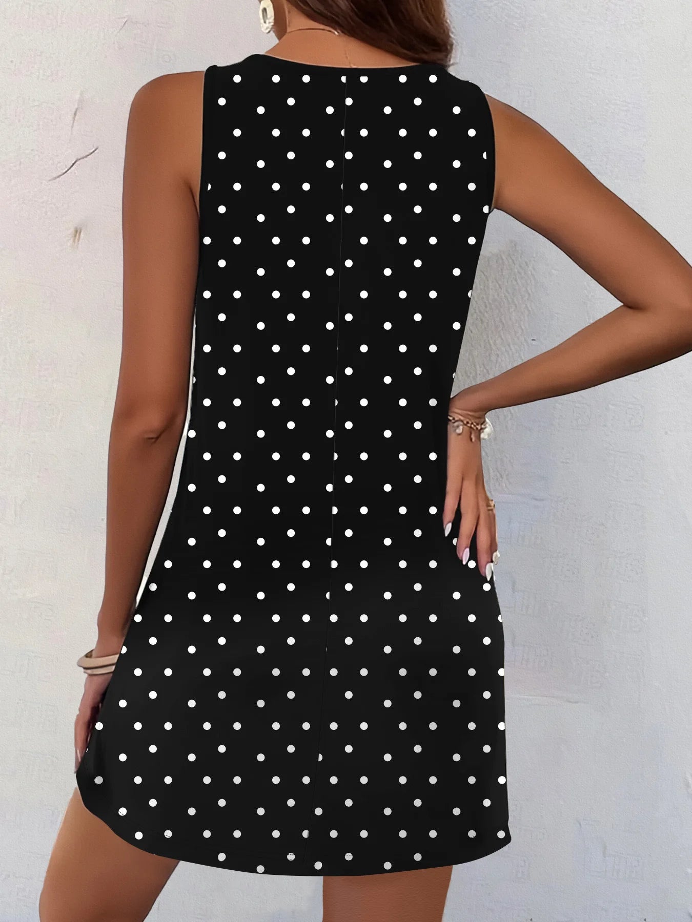 Bohemian Sleeveless Summer Dress – Exclusive Print Vacation Style