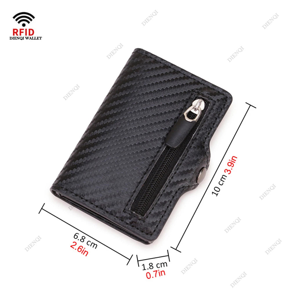 Anti-Theft RFID Slim Wallet