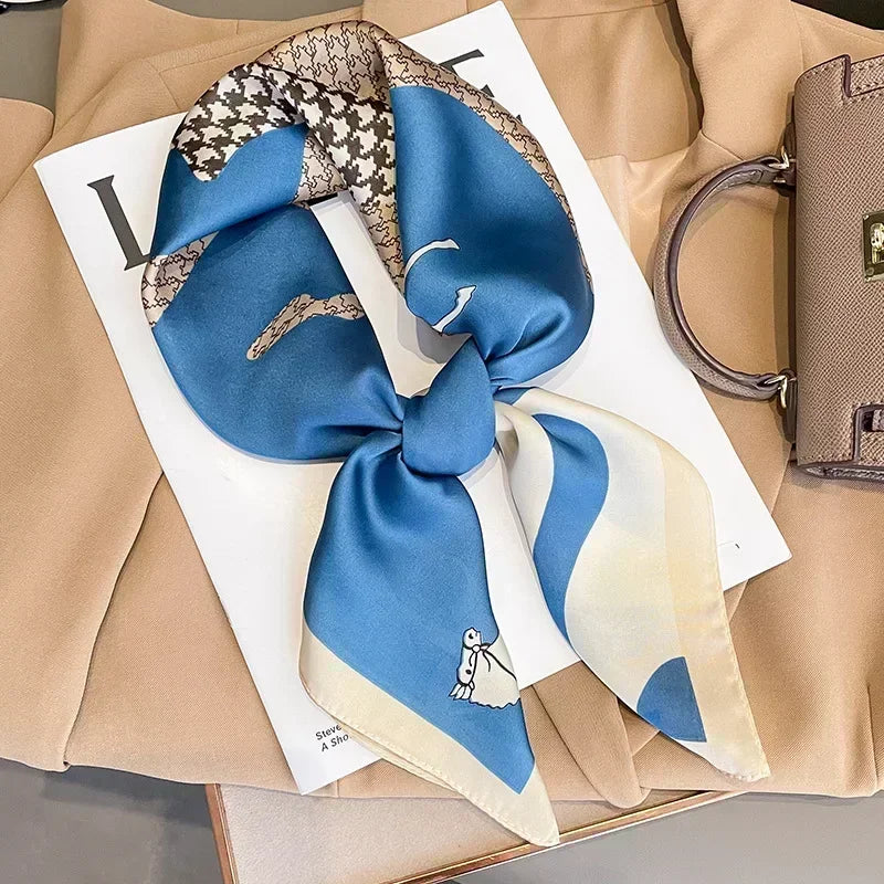 Luxury Silk Square Scarf